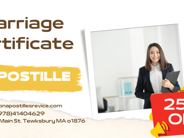 How To Apostille Marriage Certificate